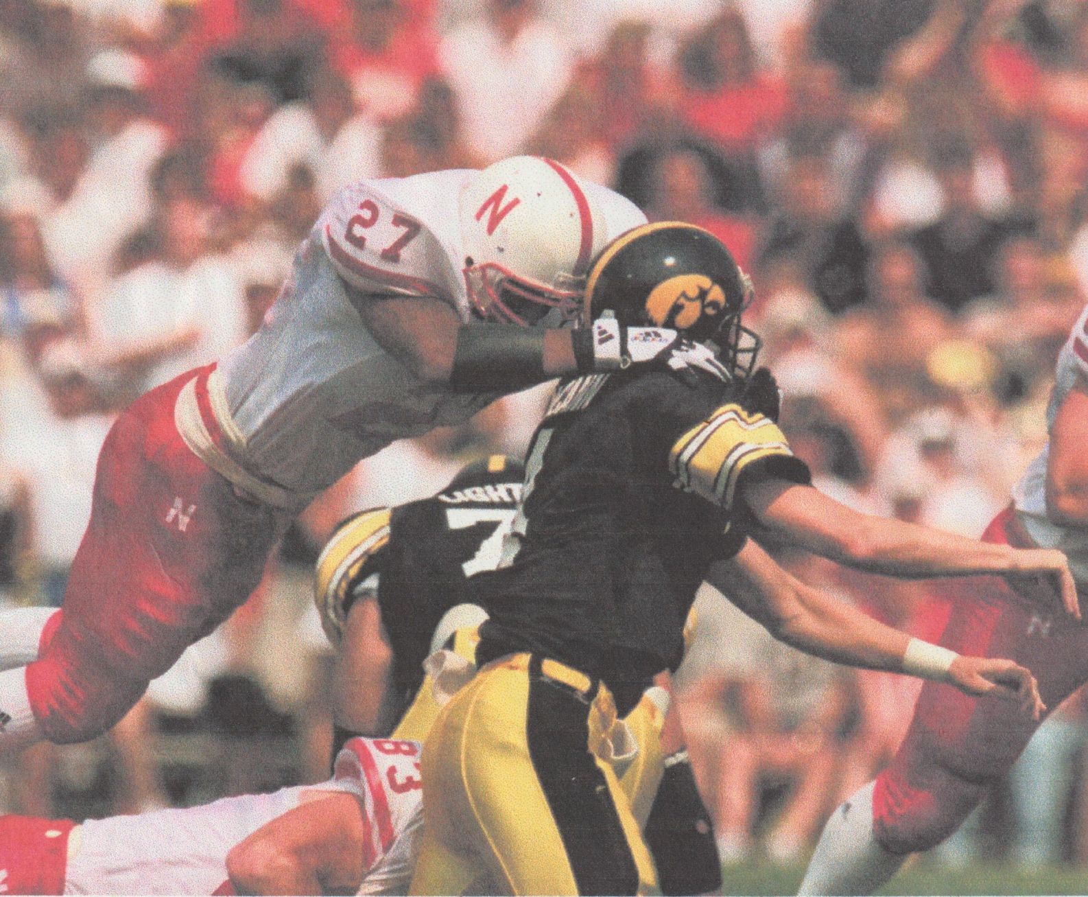 Huskers vs. Hawkeyes, 1999: Nebraska 42, Iowa 7